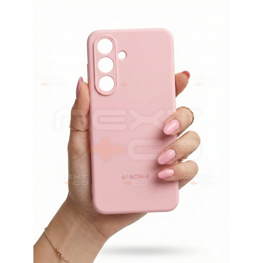 Estuche Silicon Samsung S25 FE Rosa
