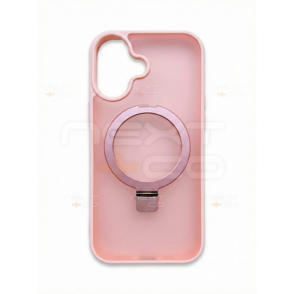 Estuche Fash Revo MagSafe Soporte Iphone 17 Rosa