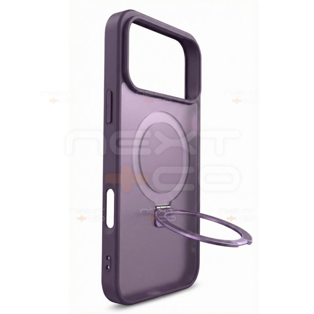 Estuche Fash Revo MagSafe Soporte Iphone 17 Pro Morado