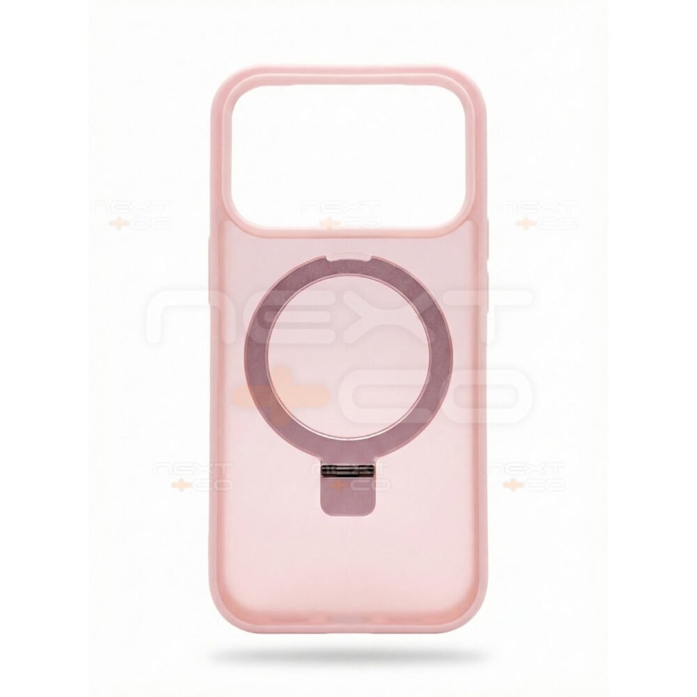 Estuche Fash Revo MagSafe Soporte Iphone 17 Pro Rosa