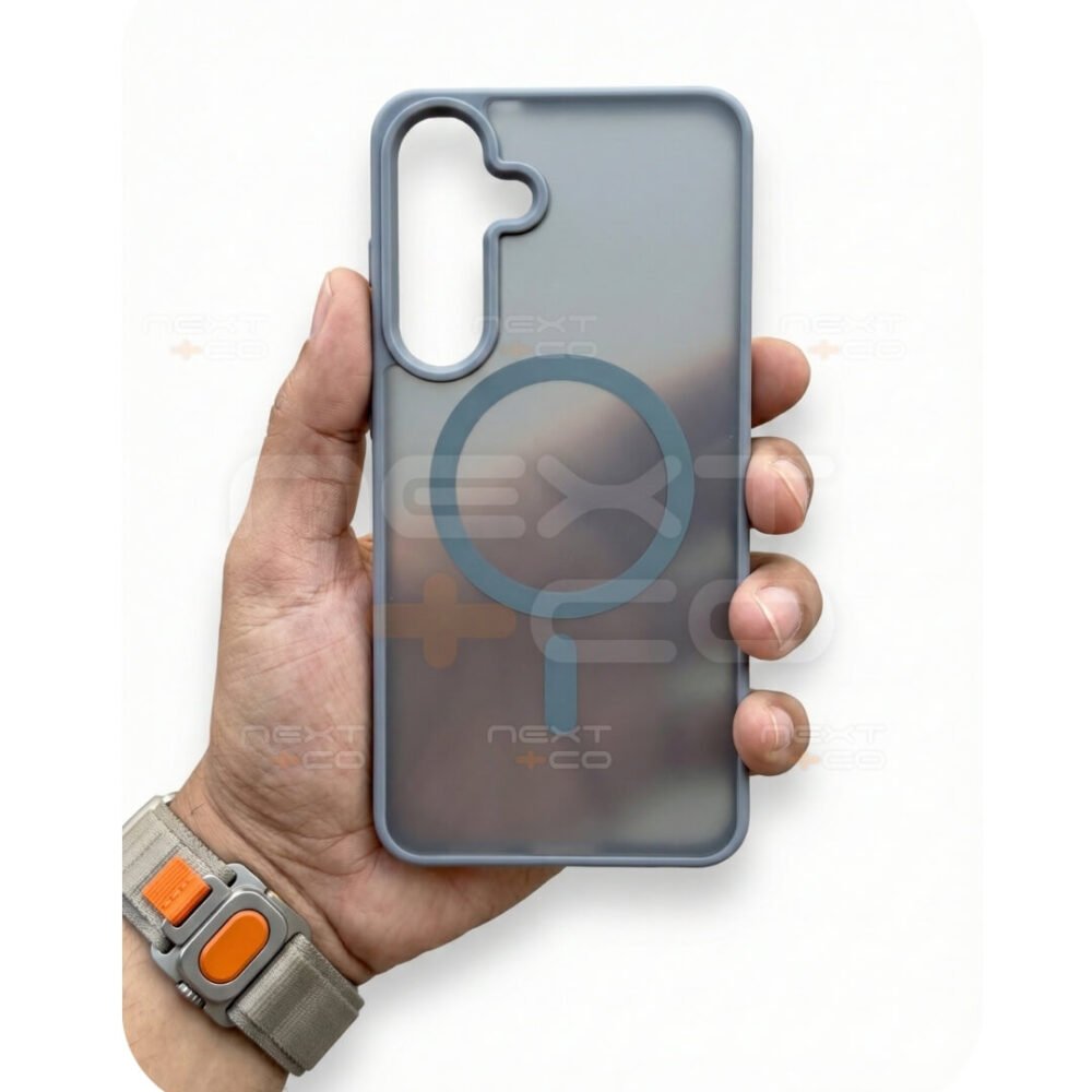 Estuche Fash Revo MagSafe Samsung S25 FE Gris