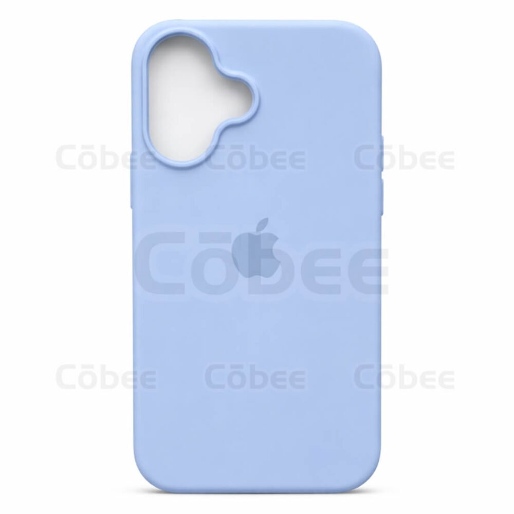 Estuche Silicon Iphone 16 Celeste
