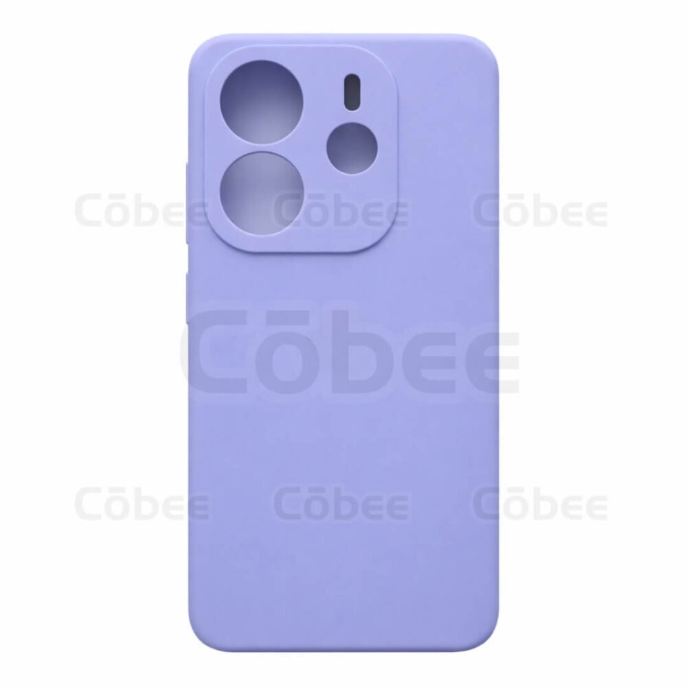 Estuche Silicon Redmi Note 14 4g Lila