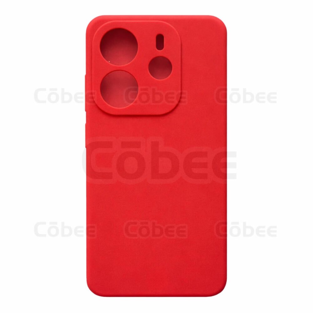 Estuche Silicon Redmi Note 14 4g Rojo