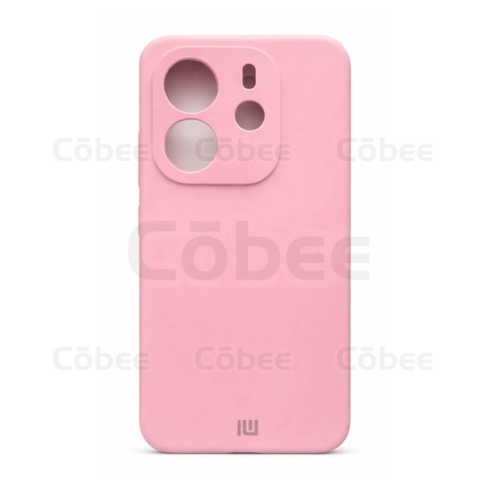 Estuche Silicon Redmi Note 14 4g Rosa