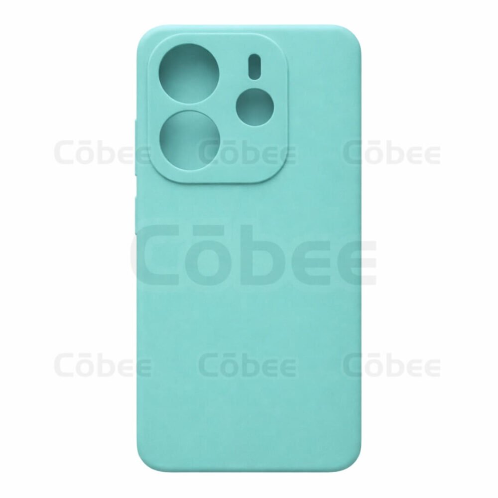 Estuche Silicon Redmi Note 14 4g Turquesa