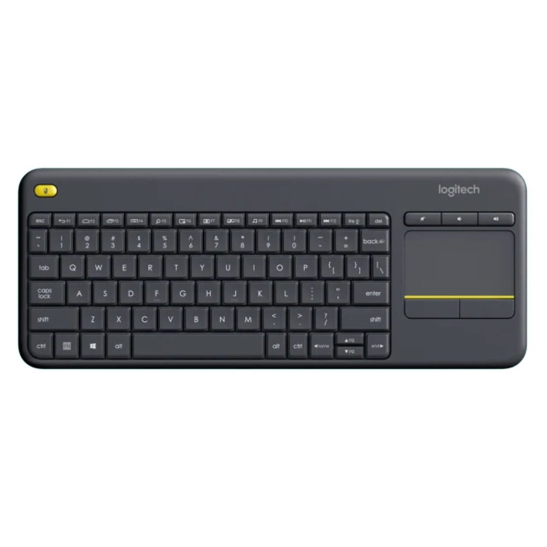 Teclado Logitech K400 Plus Tv Touchpad Integrado 70% Membrana Inalámbrico Español