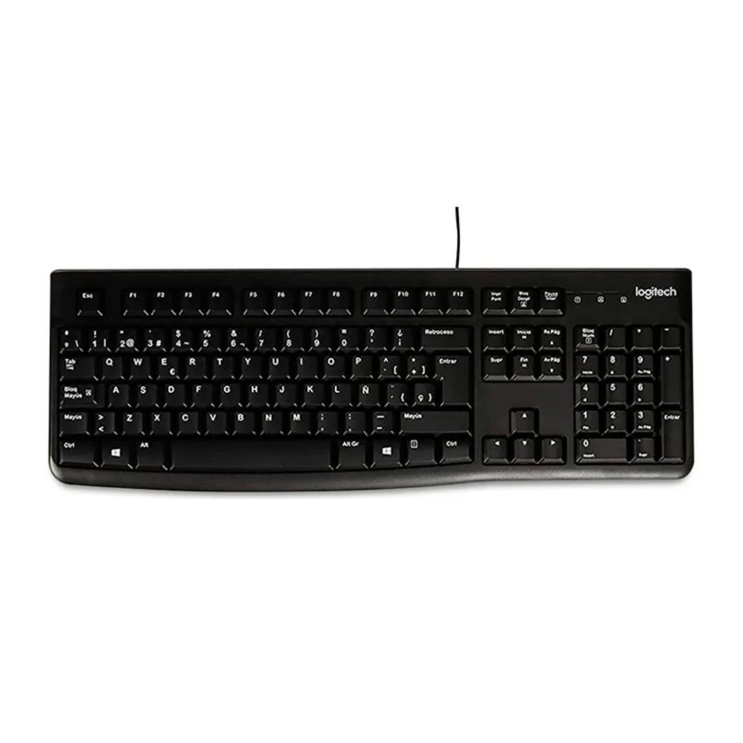 Teclado Logitech K120 Membrana Alámbrico Español