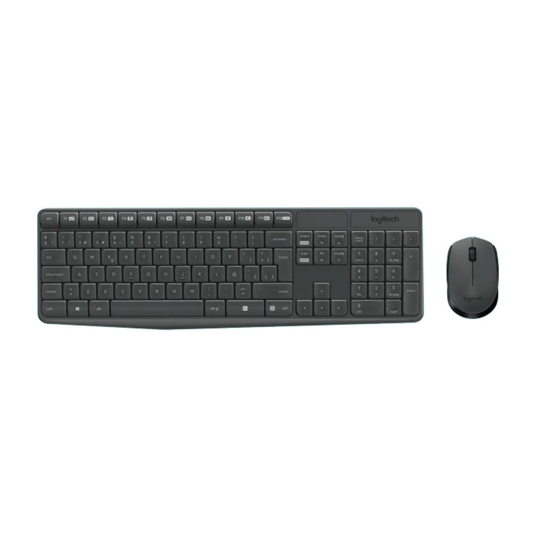 Teclado Y Mouse Logitech Inalambrico Mk235 Combo