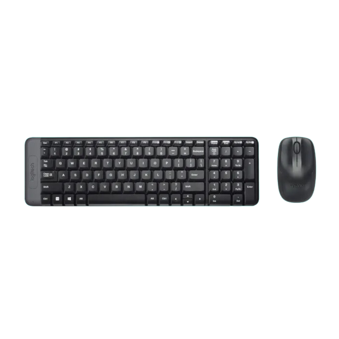 Teclado Y Mouse Logitech Inalambrico Españolmk220