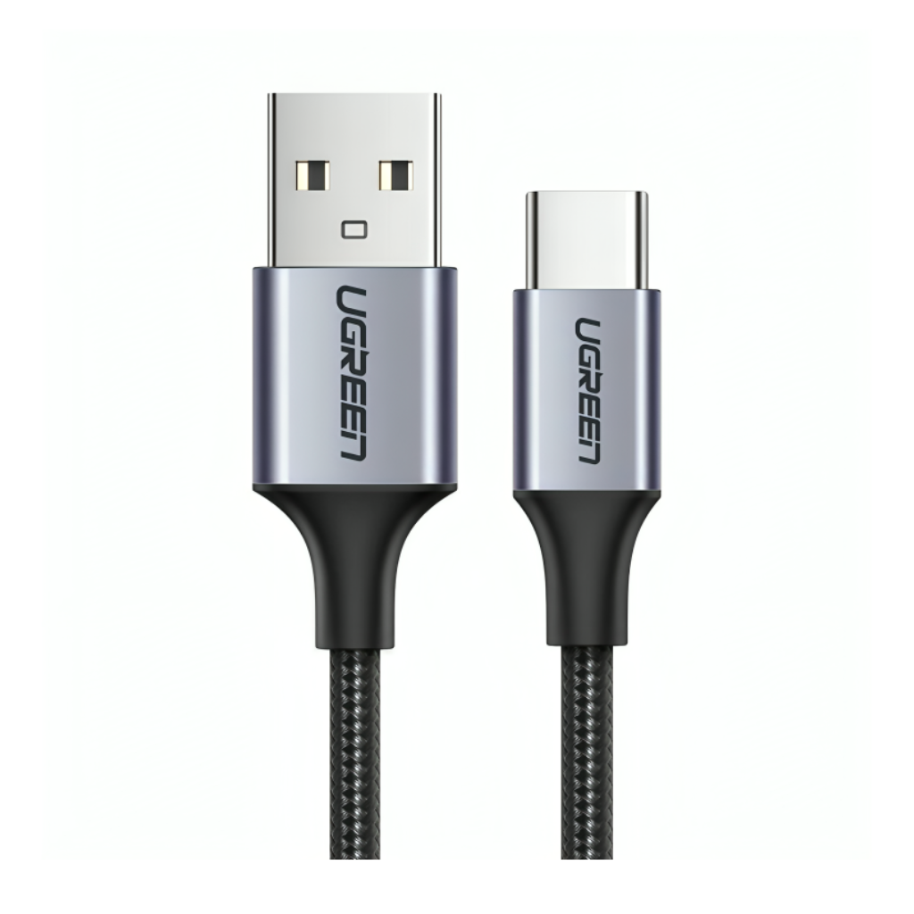 Cable Ugreen US288 USB-A A USB-C 3A 2 metros carga rapida 60128 Negro