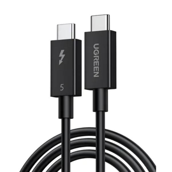 Cable Ugreen L703 Thunderbolt 5A Max de 1M Negro