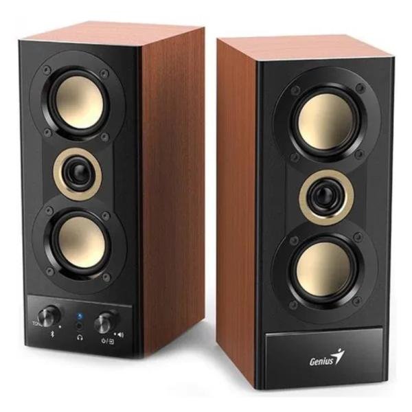 Parlante Bluetooth Genius SP-HF800BT 100-240V Madera