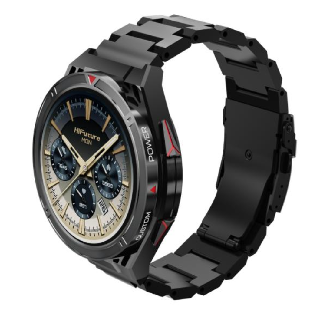 Smart Watch HiFuture ACTIVE de 22mm Negro/Rojo