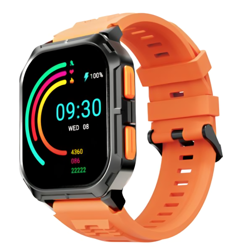 Smart Watch HiFuture ULTRA 3 Banda de 22mm Negro/Naranja
