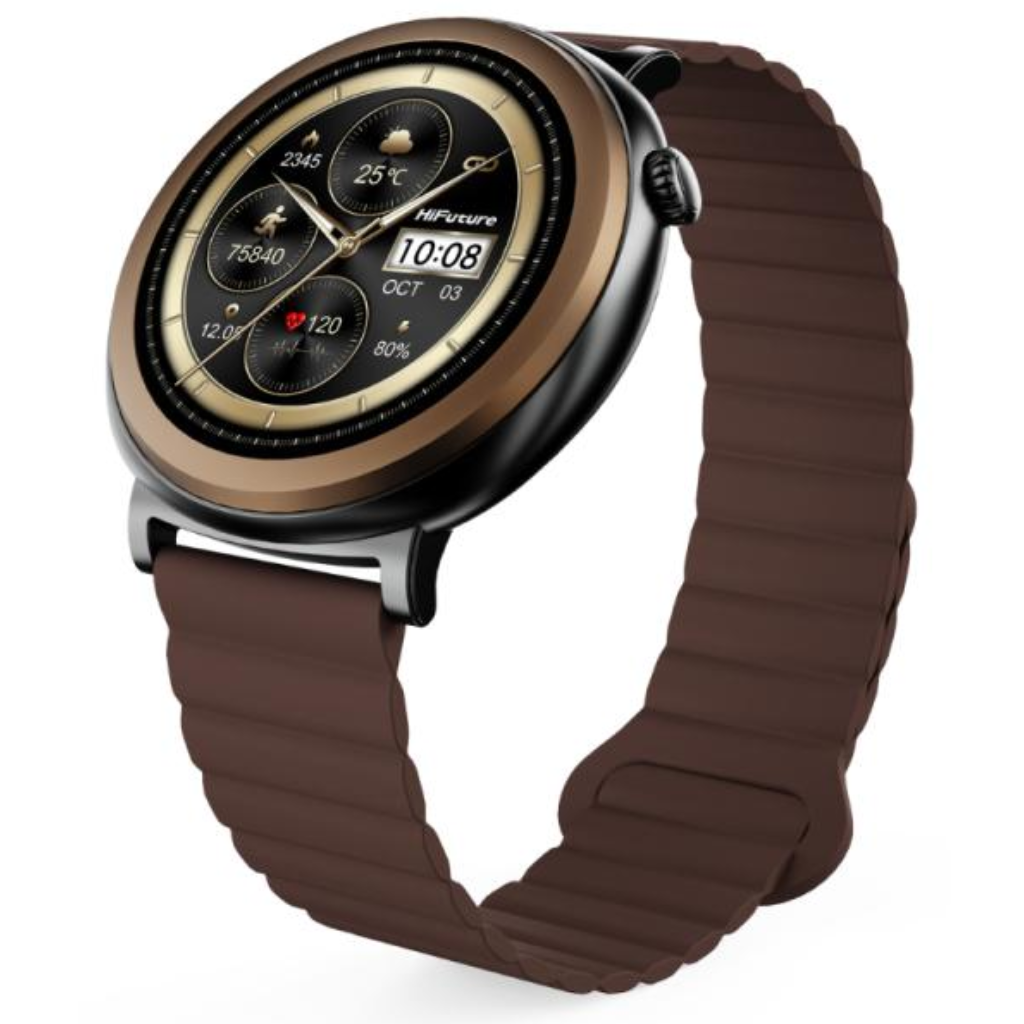 Smart Watch HiFuture AURORA Banda de 22mm Cafe