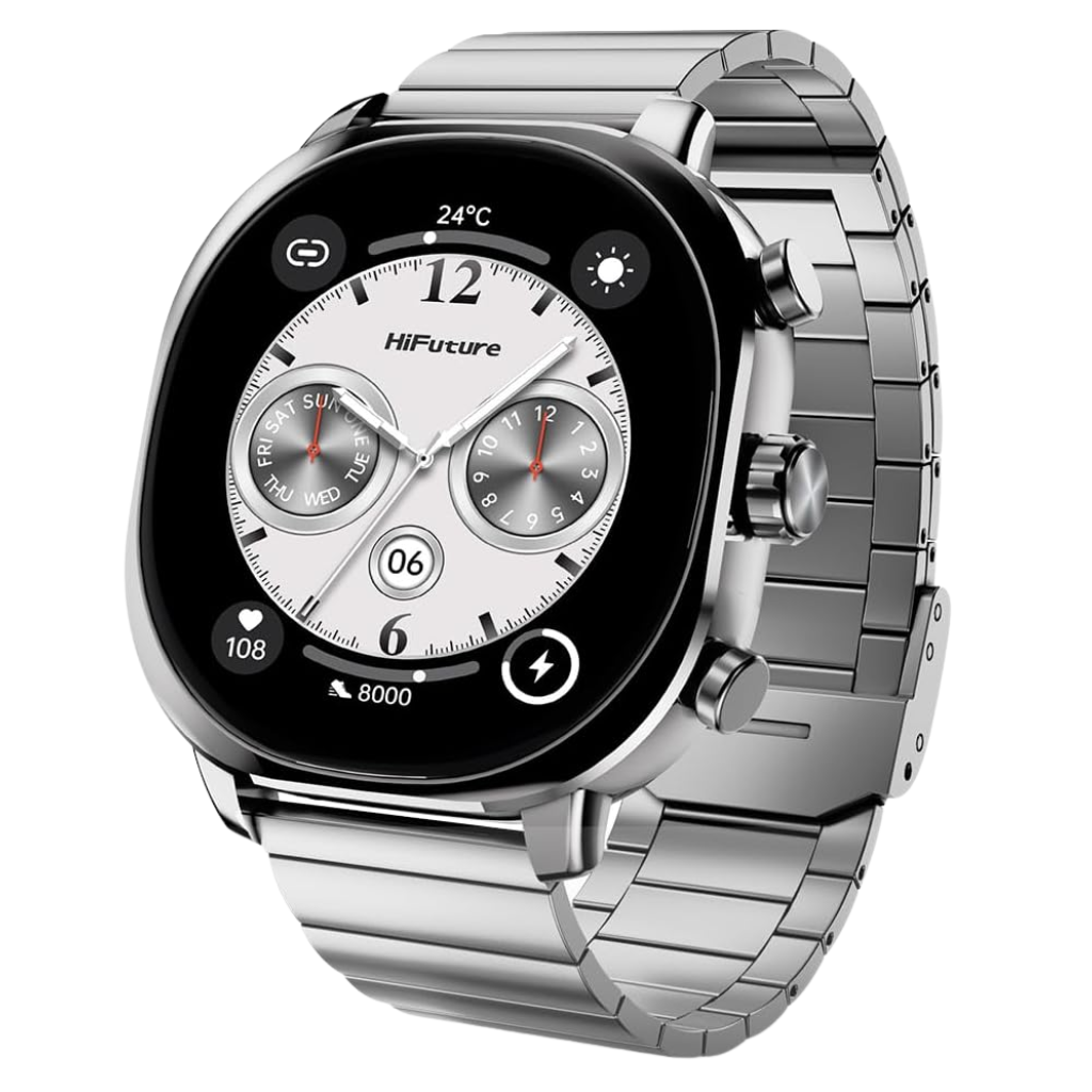 Smart Watch HiFuture Aix / Banda de 22mm Plateado