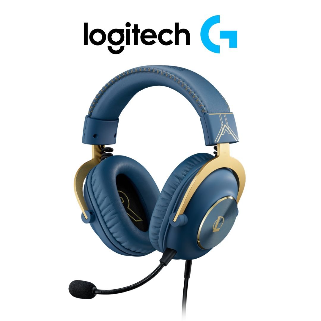 Audifonos diadema cable Gaming logitech Pro X League of Legends