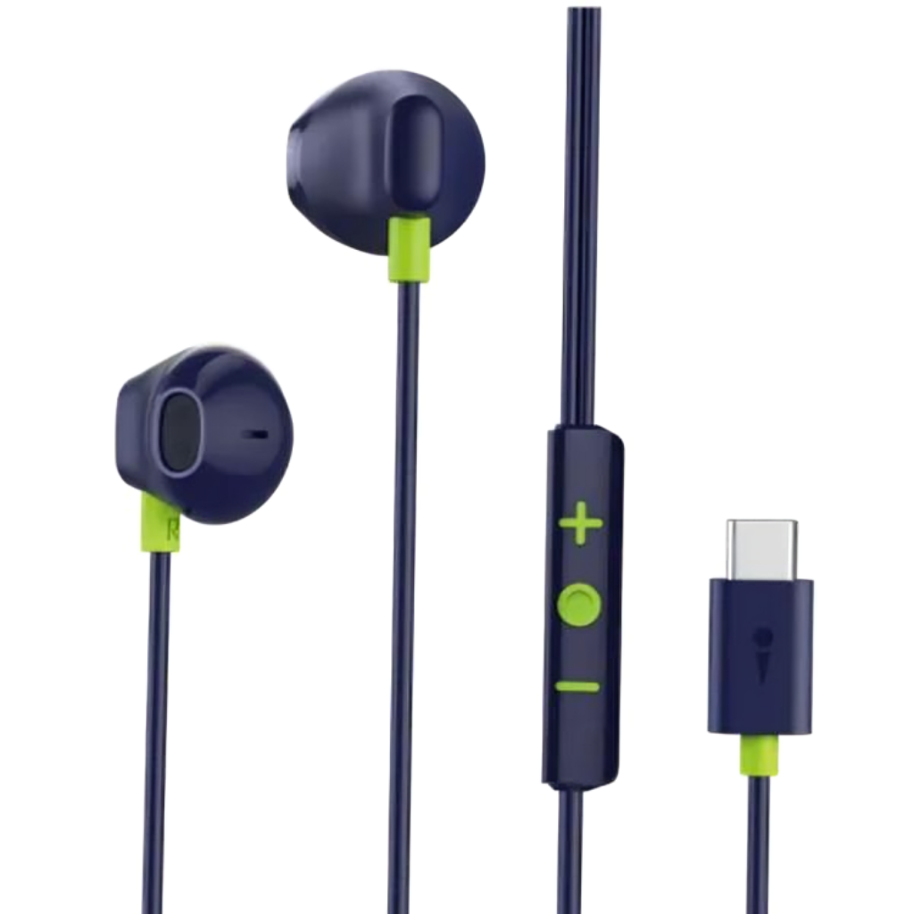 Audifono Oraimo Halo AIRY OEP-650 Alámbrico USB-C Azul/Verde
