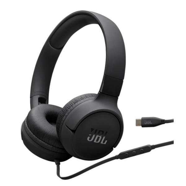 Audifono Diadema Alambrico JBL 520C USB-C