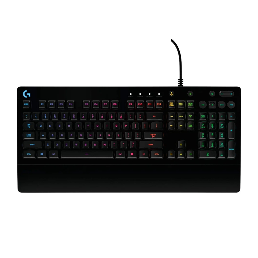 Teclado Gaming Rgb Logitech G213 Prodigy Membrana Alámbrico Ingles